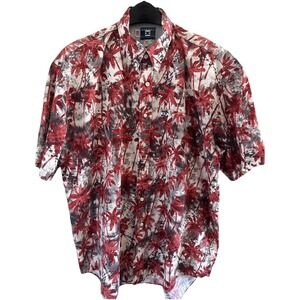 DC Cowboy Equipment Mens Shirt Sz XL Contemporary Fit Long Tail Button Up Casual